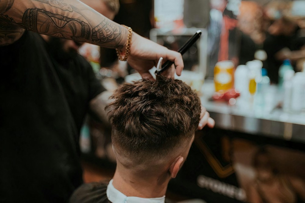 Corte Taper Fade con Acabado Impecable 2027