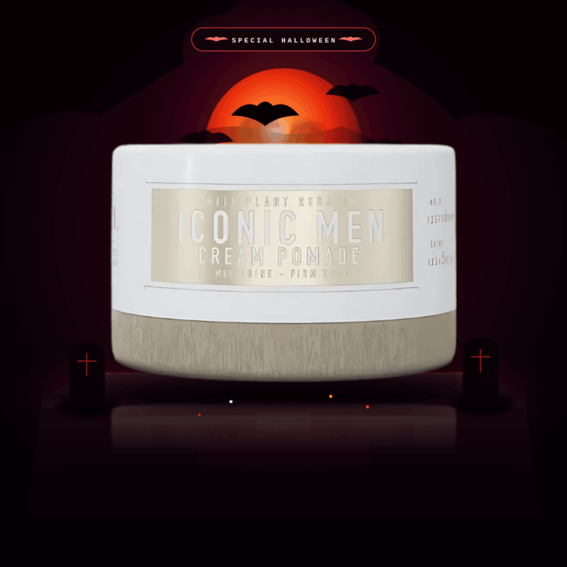Pomada crema para peinar Immortal Infuse Iconic Men fijación media textura suave