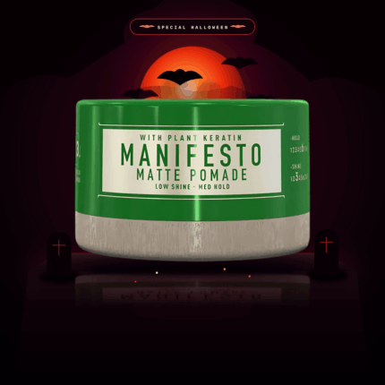 Pomada acabado mate Immortal Infuse Manifiesto fijación fuerte textura definida